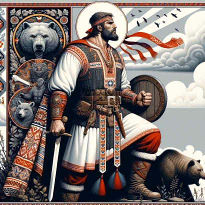 Богатырь Горыня — брат Усыни и Дубыни