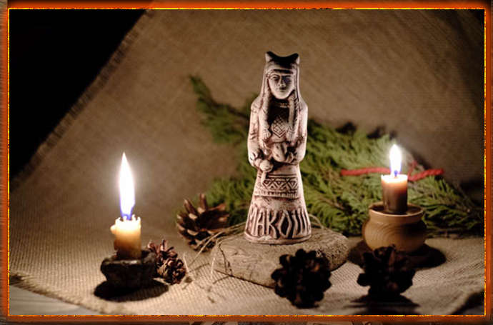 Славянский символ и оберег Макошь