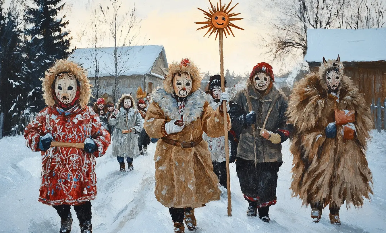 Праздник Коляды – 21, 22 декабря, славянский праздник Молодого Солнца