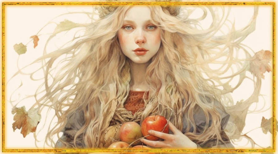 Идунн, яблоки