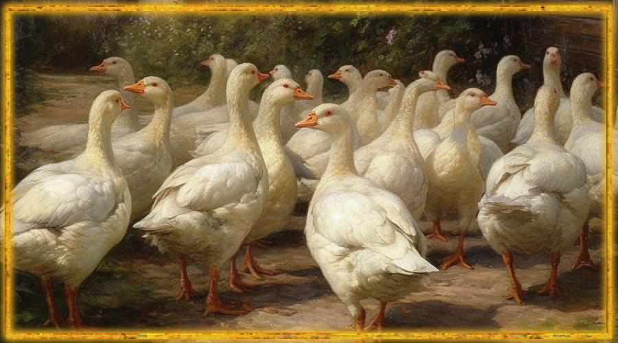 Гуси, символика скандинавских богов 