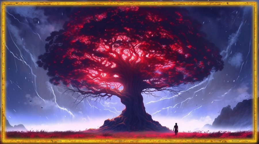 дерево жизни, скандинавская мифология, судьба 