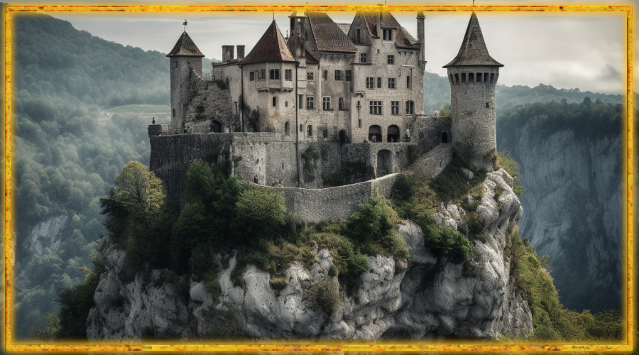 Замок, скандинавские мифы, охрана асгарда