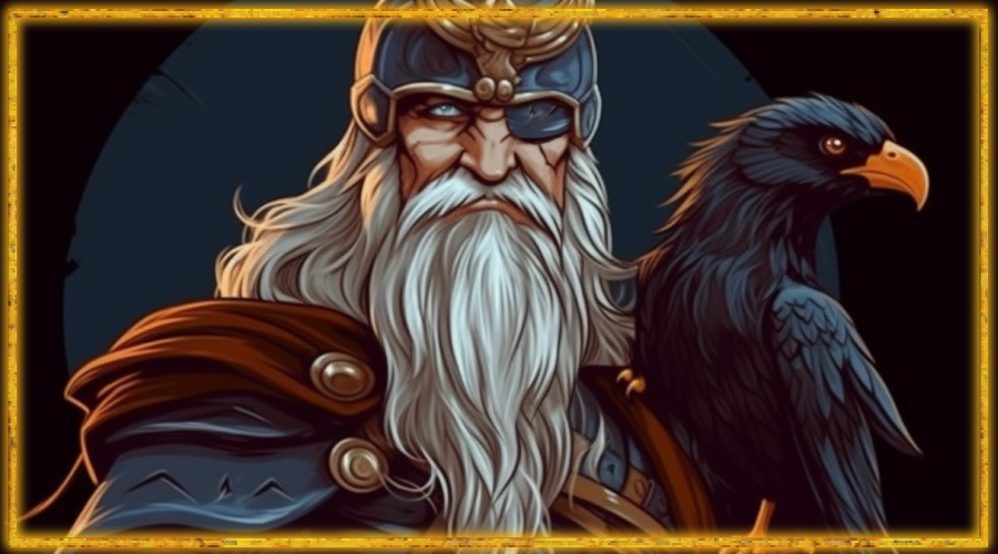 один, ворон, божество