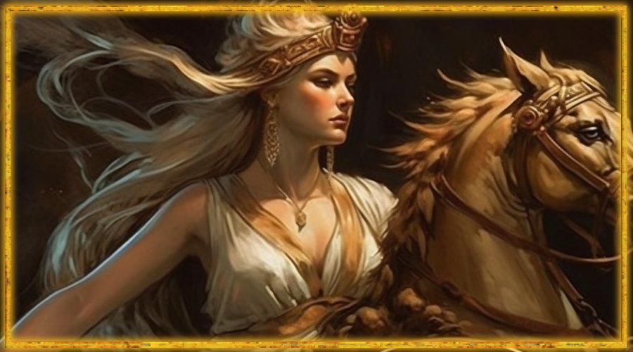 поездка, богиня солнца