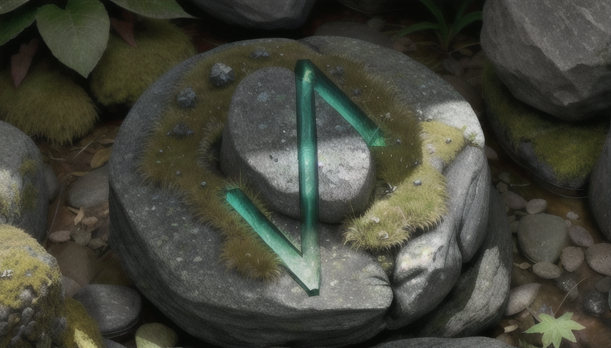 Амулет с руной Эйваз