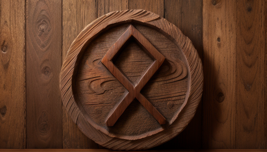 Амулет с руной Одал