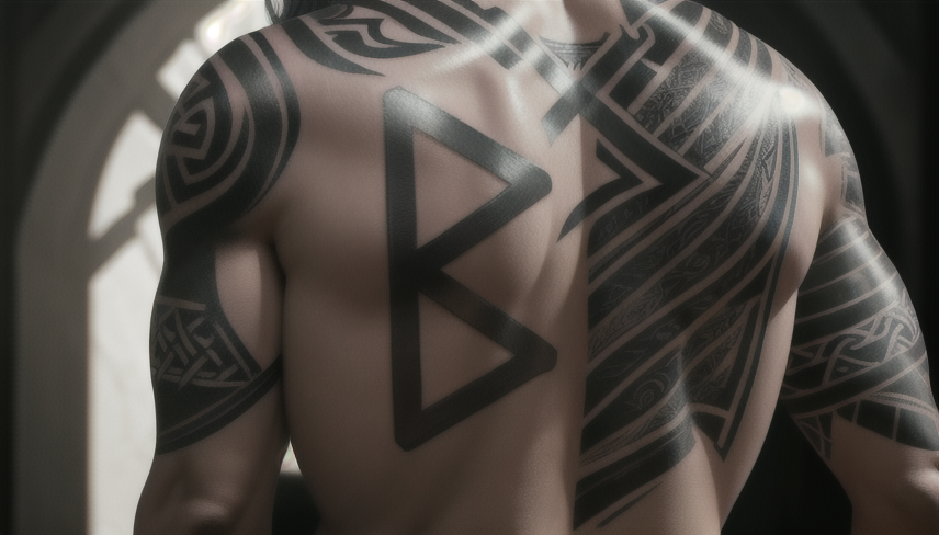 татуировка Беркана