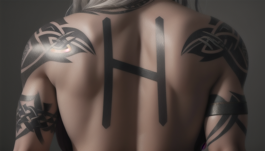 татуировка Хагалаз