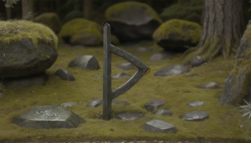 Турисаз в однорунном гадании