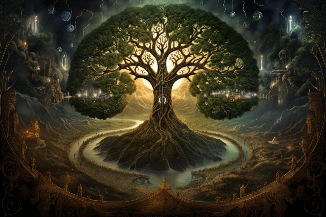Иггдрасиль-мировое дерево