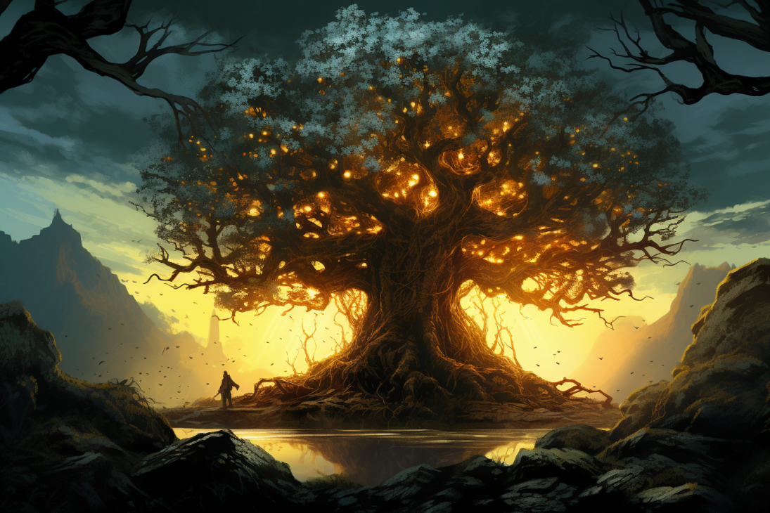 Иггднрасиль- ясень