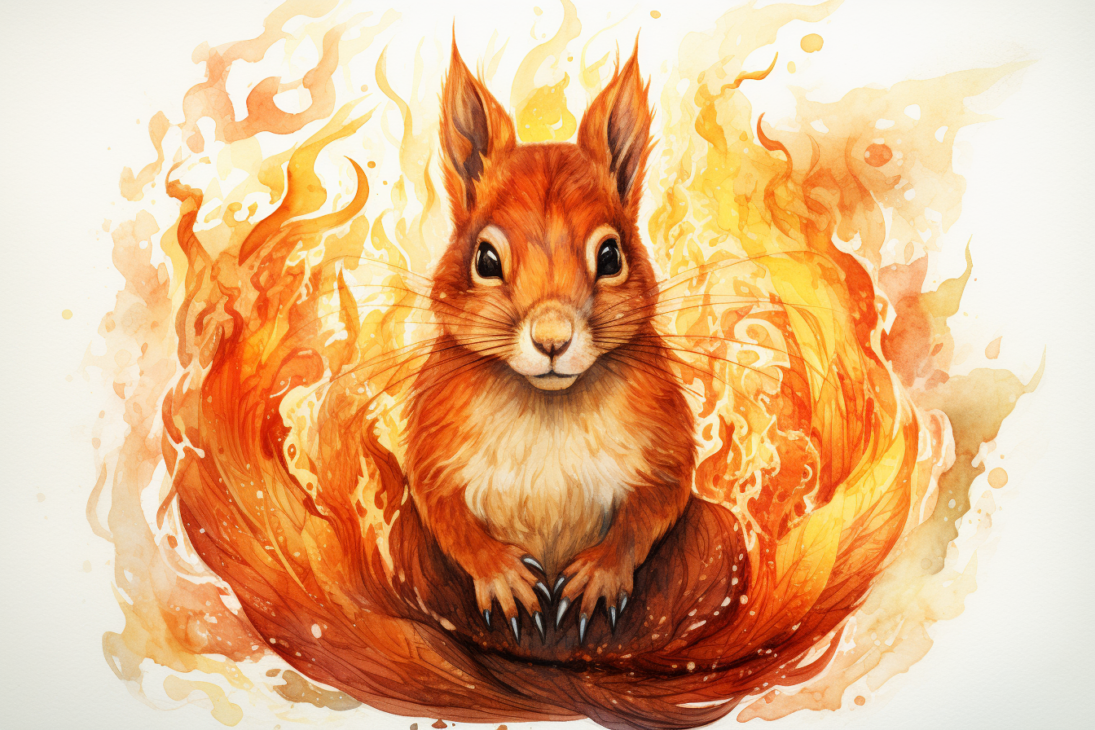 Огненная Векша в календаре тотемных животных
