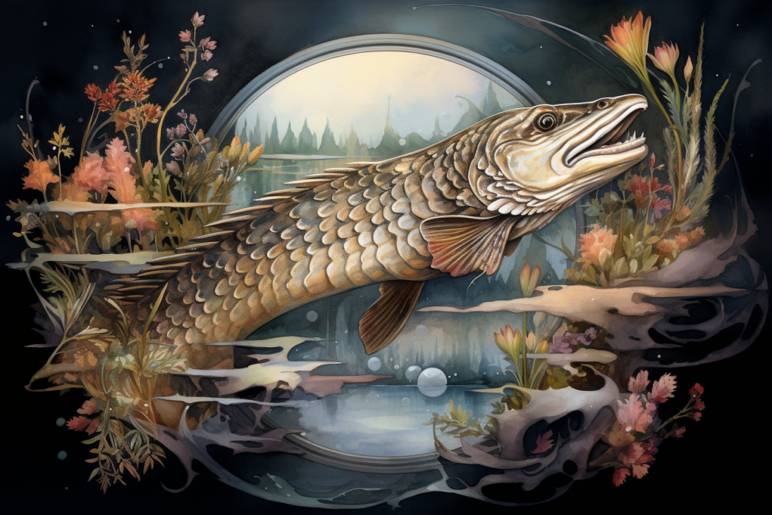 Жемчужная Щука в календаре тотемных животных