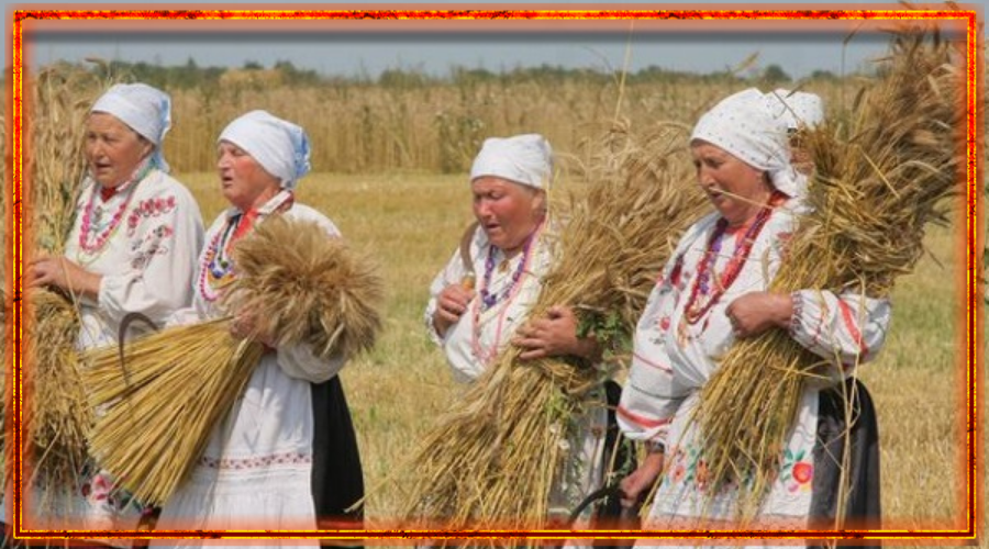 славяне, осенины, сбор урожая, зажинки, спожинки, дожинки